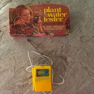 Vintage plant water tester by sav a plant. Vintage Prop